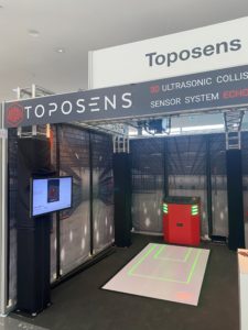 Toposens Booth at LogiMAT 2022