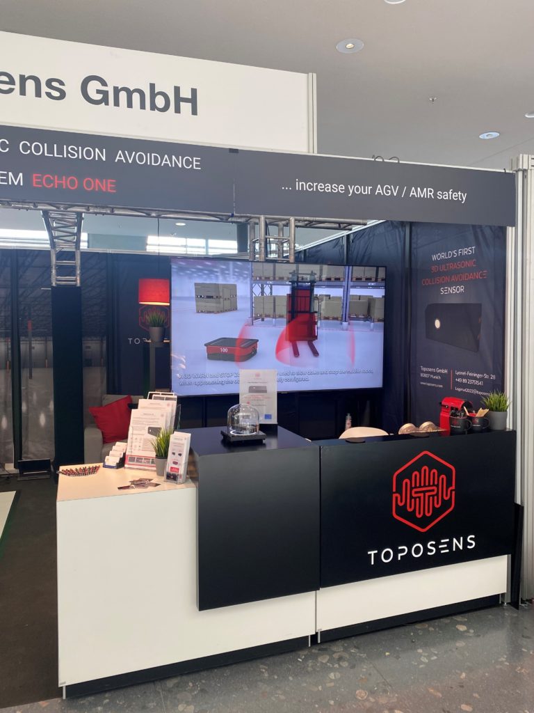 Toposens Booth at LogiMAT 2022